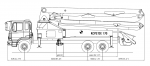 Автобетононасос KCP37ZX170 на шасси HYUNDAI/DAEWOO